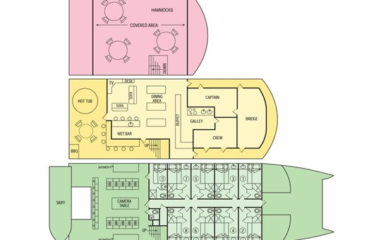 Palau Aggressor II Layout